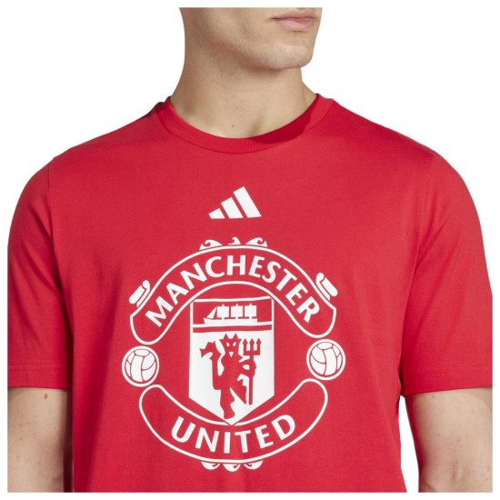 Adidas Ανδρική κοντομάνικη μπλούζα Manchester United DNA Graphic Tee
